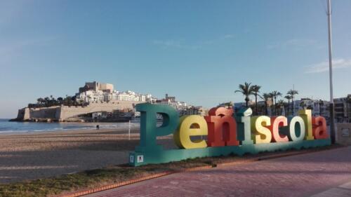 Peñiscola , letrero